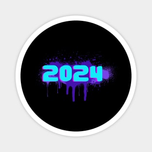 2024 - Gamers - Celebration - New Years - Birthday Magnet